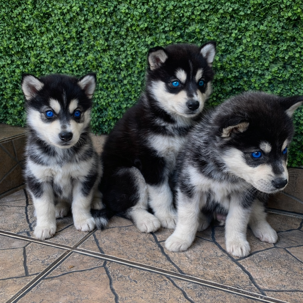 Filhotes de Husky Siberiano Disponível 