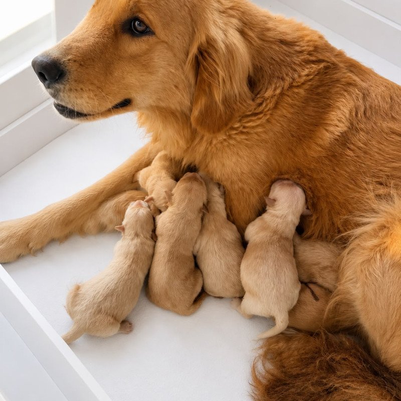 Lindos filhotes de golden retriever fêmea e macho - Foto 3