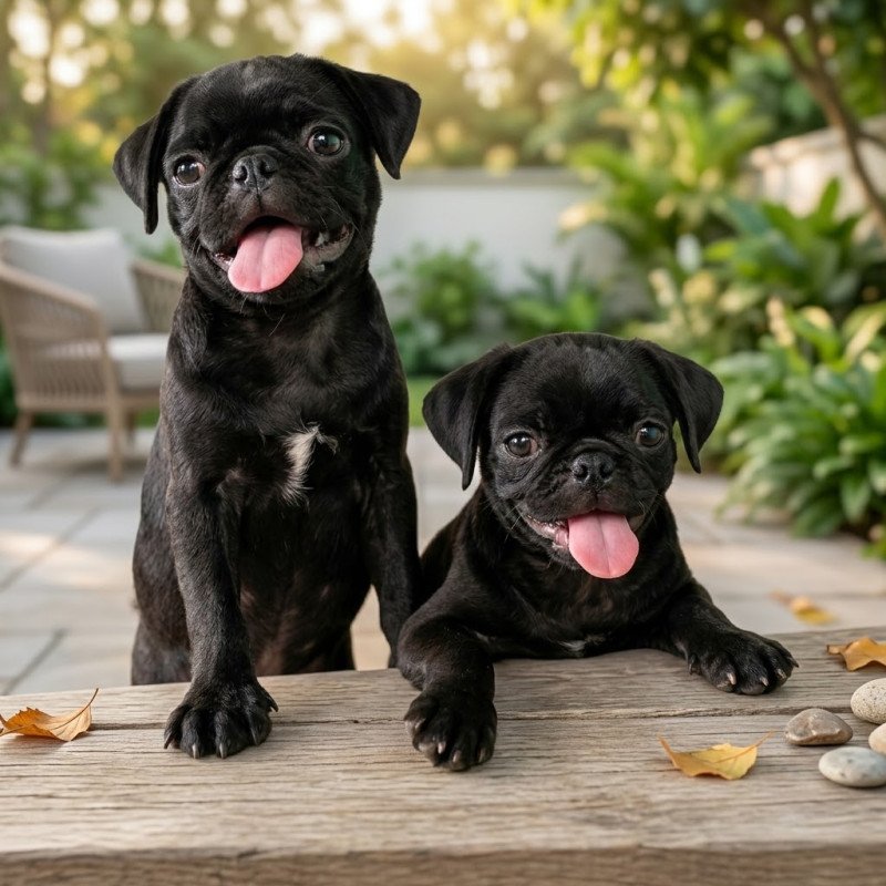 Lindos filhotes de Pug. Super saudáveis.