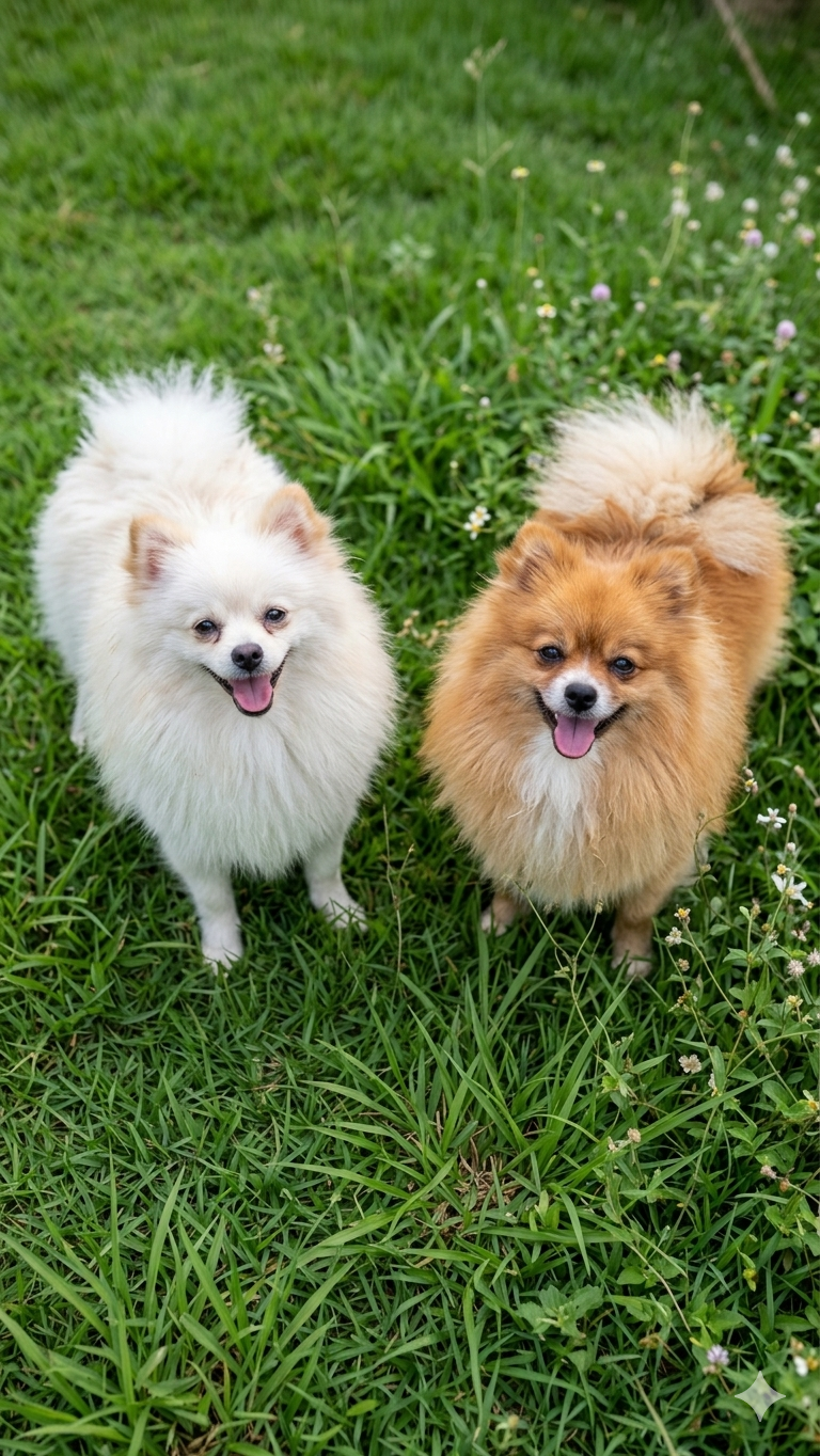 Lindos filhotes de Lulu da Pomerânia 