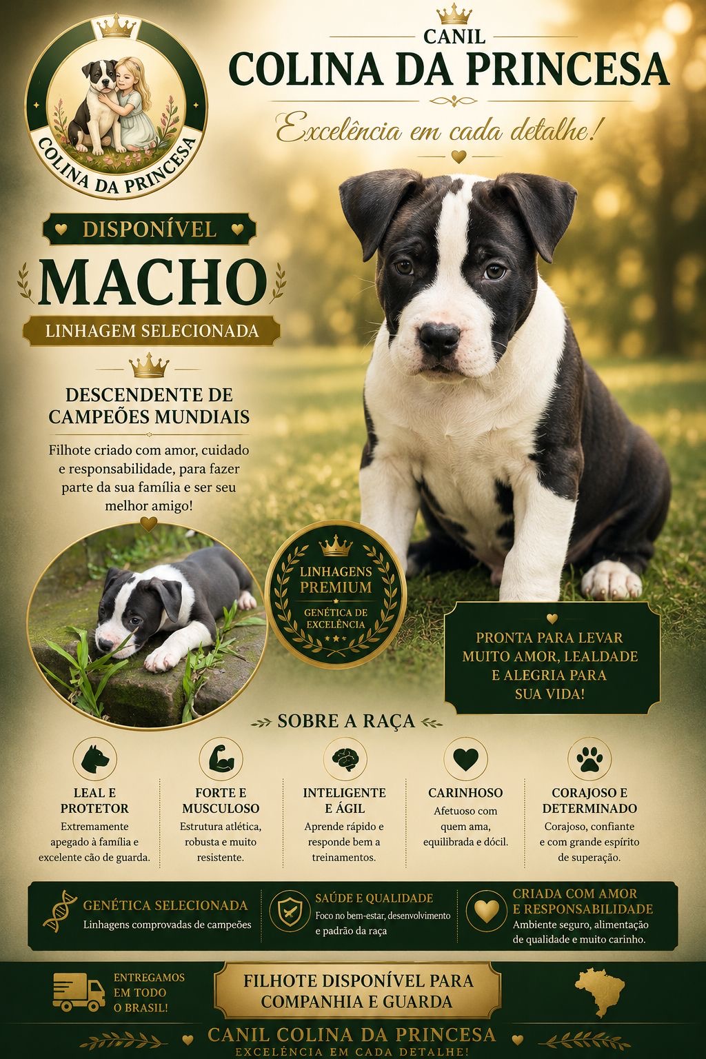 Filhotes American stafforshire